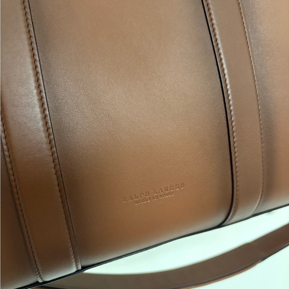 Ralph Lauren Purple Label Brown Leather Bag - Picture 15 of 16
